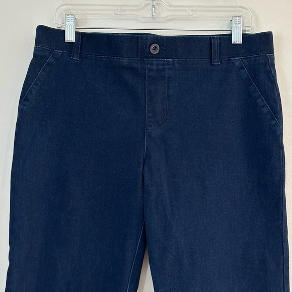 Betabrand Women’s Yoga Denim Straight Leg Classic Jeans W0626-IN Size Large - Picture 4 of 11